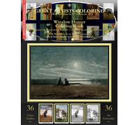 Winslow Homer Coloring Book: Winslow Homer Grayscale Coloring Book #1 - Color The Greatest Compositions In History