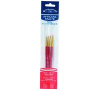 Winsor & Newton 5296701 Lot de 3 pinceaux