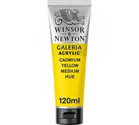 Winsor & Newton Acrylique Galeria 120ml Nuance De Jaune De Cadmium Moyen Série 1
