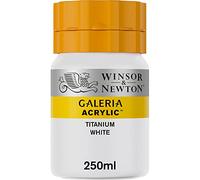 Winsor & Newton Galeria Peinture Acrylique 250ml, Blanc Titane
