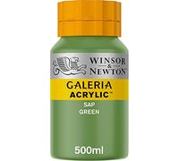Winsor Newton Peinture Acrylique Galeria 500ml, 60 Couleurs