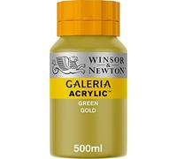 Winsor & Newton Acrylique Galeria 500ml Vert Doré Série 1