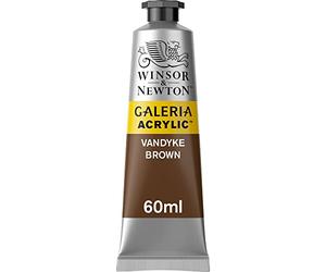 Winsor & Newton Acrylique Galeria 60ml Brun Van Dyck Série 1
