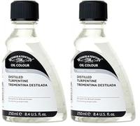 Winsor & Newton Additif Huile Terebenthine Distillee Anglaise 250 ml (Lot de 2)