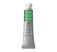 Winsor & Newton Aquarelle Professionnel - Peinture Aquarelle, Haute Luminosité, Résistante à la Lumière, Qualité Archive, Tube de 5 ML, Couleur Vert de Vessie Permanent