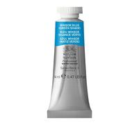 Winsor & Newton Aquarelle Professionnel - Peinture Aquarelle, Haute Luminosité, Résistante à la Lumière, Qualité Archive, Tube de 14 ML, Couleur Bleu Winsor (Nuance Verte)