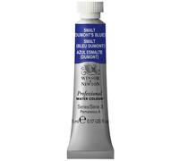 Winsor & Newton Aquarelle Professionnel - Peinture Aquarelle, Haute Luminosité, Résistante à la Lumière, Qualité Archive, Tube de 5 ML, Couleur Smalt (Bleu Dumont)
