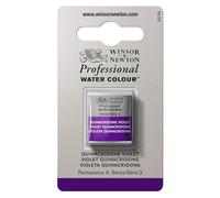 Winsor & Newton Aquarelle Professionnel - Peinture Aquarelle, Haute Luminosité, Résistante à la Lumière, Qualité Archive, Demi Godet, Couleur Violet de Quinacridone
