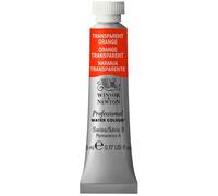 Winsor & Newton Aquarelle Professionnel - Peinture Aquarelle, Haute Luminosité, Résistante à la Lumière, Qualité Archive, Tube de 5 ML, Couleur Orange transparent