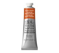 Winsor & Newton Aquarelle Professionnel - Peinture Aquarelle, Haute Luminosité, Résistante à la Lumière, Qualité Archive, Tube de 37 ML, Couleur Terre de Sienne Brûlée