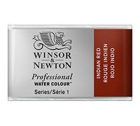 Winsor & Newton Aquarelle Professionnel - Peinture Aquarelle, Haute Luminosité, Résistante à la Lumière, Qualité Archive, Godet, Couleur Rouge Indien