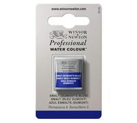 Winsor & Newton Aquarelle Professionnel - Peinture Aquarelle, Haute Luminosité, Résistante à la Lumière, Qualité Archive, Demi Godet, Couleur Smalt (Bleu Dumont)
