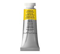 Winsor & Newton Aquarelle Professionnel - Peinture Aquarelle, Haute Luminosité, Résistante à la Lumière, Qualité Archive, Tube de 14 ML, Couleur Jaune de Cadmium Pâle ROW