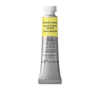 Winsor & Newton Aquarelle Professionnel - Peinture Aquarelle, Haute Luminosité, Résistante à la Lumière, Qualité Archive, Tube de 5 ML, Couleur Jaune Citron Winsor