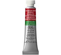 Winsor & Newton Aquarelle Professionnel - Peinture Aquarelle, Haute Luminosité, Résistante à la Lumière, Qualité Archive, Tube de 5 ML, Couleur Ecarlate sans cadmium