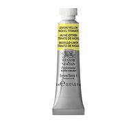Winsor & Newton Aquarelle Professionnel - Peinture Aquarelle, Haute Luminosité, Résistante à la Lumière, Qualité Archive, Tube de 5 ML, Couleur Jaune Citron (Nickel Titanate) ROW