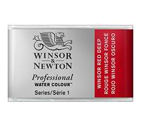 Winsor & Newton Aquarelle Professionnel - Peinture Aquarelle, Haute Luminosité, Résistante à la Lumière, Qualité Archive, Godet, Couleur Rouge Winsor Foncé