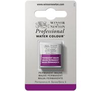 Winsor & Newton - Aquarelle Professionnel - Demi-godet Mauve Permanent - Haute luminosité