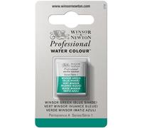 Winsor & Newton Aquarelle Professionnel - Peinture Aquarelle, Haute Luminosité, Résistante à la Lumière, Qualité Archive, Demi Godet, Couleur Vert Bleu Winsor