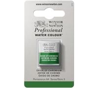 Winsor & Newton Aquarelle Professionnel - Peinture Aquarelle, Haute Luminosité, Résistante à la Lumière, Qualité Archive, Demi Godet, Couleur Oxyde de Chrome
