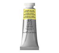 Winsor & Newton Aquarelle Professionnel - Peinture Aquarelle, Haute Luminosité, Résistante à la Lumière, Qualité Archive, Tube de 14 ML, Couleur Jaune Citron (Nickel Titanate) ROW