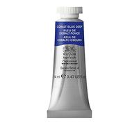 Winsor & Newton Aquarelle Professionnel - Peinture Aquarelle, Haute Luminosité, Résistante à la Lumière, Qualité Archive, Tube de 14 ML, Couleur Bleu de Cobalt Foncé ROW