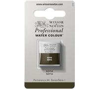 Winsor & Newton – Aquarelle Professionnelle – Demi godet Sépia – Haute luminosité, Qualité archive