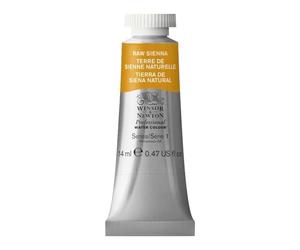Winsor & Newton Aquarelle Professionnel - Peinture Aquarelle, Haute Luminosité, Résistante à la Lumière, Qualité Archive, Tube de 14 ML, Couleur Terre de Sienne Naturelle