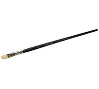 Winsor & Newton Azanta Pinceau Noir Plat Court Manche Long N°6