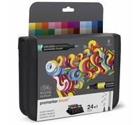 Winsor Newton BrushMarker Lot De 24 Marqueurs De Couleur Pour Art