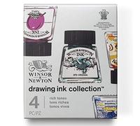 Winsor & Newton Collection Encre à Dessiner X4 Ton Riche