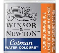 Winsor & Newton Cotman Aquarelle 1/2 Godet Cadmium De Orange Imitation