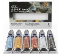 Winsor & Newton Cotman Aquarelle Collection Métallique Set 6 Tubes