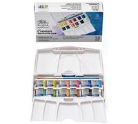 Winsor & Newton Boîte d'aquarelle Cotman Water Colour Pocket Plus – 12 demi-godets
