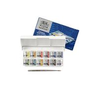 Boîte de Peinture Aquarelle en Plastique - WINSOR & NEWTON - cwc sketcher 12x1/2g - Gris - Enfant - Mixte