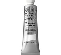 Winsor & Newton Designers Gouache - Peinture Gouache pour le Dessin, L'illustration, le Design - Aquarelle Opaque, Tube de 37ml, Couleur Blanc Permanent