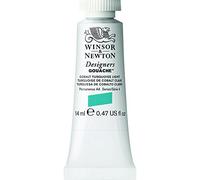 Winsor & Newton Designers Gouache - Peinture Gouache pour le Dessin, L'illustration, le Design - Aquarelle Opaque, Tube de 14ml, Couleur Turquoise De Cobalt Clair Row