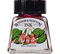 Winsor & Newton Encre à dessiner 203 Cramoisie Flacon 14 ml Série 1