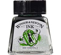 Winsor & Newton Encre à Dessiner Flacon 14ml 235 Vert Véronèse Série 1