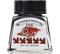 Winsor & Newton – Encre à dessiner Flacon 14 ml 441 Brun Noisette Série 1