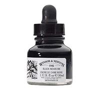 Winsor & Newton Encre à Dessiner Flacon 30ml 030 Noir