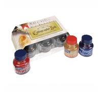 Winsor & Newton Encre de Calligraphie Assortiment 6X30ml
