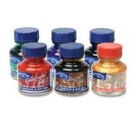 Winsor & newton encre de calligraphie assortimentt 6x30ml winsor et newton 30433 G