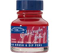 Winsor & Newton Encre de Calligraphie Flacon 30ml 203 Cramoisie Série 1