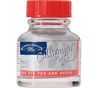 Winsor & Newton Encre de Calligraphie Flacon 30ml 617 Argent Série 2