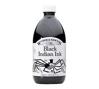 Winsor & Newton Encre de Chine Flacon 500ml 030 Noir