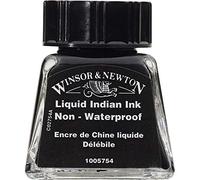 Winsor & Newton Encre de Chine Liquide Flacon 14ml 754 Noir