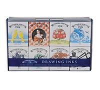 Winsor & Newton – Encre à dessin – La Collection Henry – 8 x 14 ml (8 couleurs)