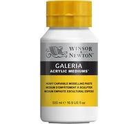 Winsor & Newton Galeria Acrylic Medium d’empâtement, Schwere Modellierpaste 500 ML, Strukturgel 500ml