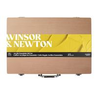 Winsor & Newton Galeria Acrylique Coffret Bois 8X60ml, Multicouleur